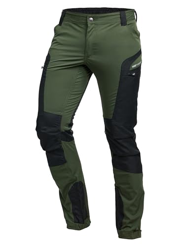 PUMA Workwear Pro-One Outdoor Bundhose – Perfekter Begleiter fürs Wandern, Angeln, Camping und mehr – robust, atmungsaktiv & langlebig - Größe: L, Farbe: Oliv