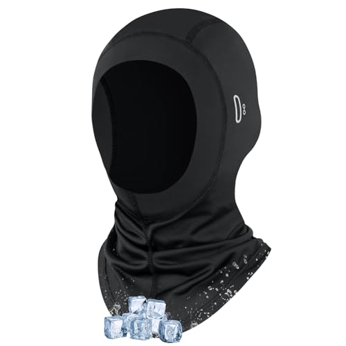 MELLIEX Sommer Sturmhaube für Herren und Damen, Kühlung Sturmmaske Atmungsaktiv Balaclava mit Brillenlöchern für Outdoor Sports Radfahren, Motorrad, Fahrrad