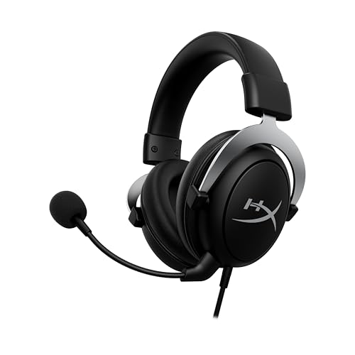 HyperX CloudX – Offiziell lizenziertes Xbox-Gaming Kopfhörer, Kompatibel mit Xbox One und Xbox Series X|S, Memory-Schaum, Abnehmbares Mikrofon mit Rauschunterdrückung, Schwarz