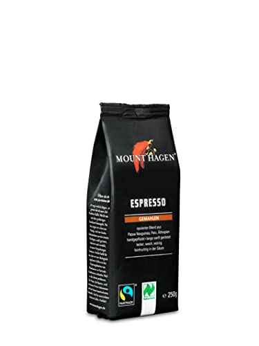 Mount Hagen Bio FT Naturland Espresso, 250g gemahlen