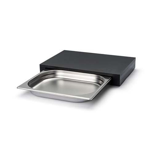 Continenta Schneidebrett mit Schublade Duracore (39 x 27 x 6 cm)
