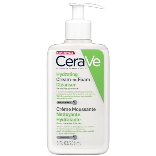 CeraVe - Gesichtsreinigung Creme-zu-Schaum - 236 ml Paket kann variieren