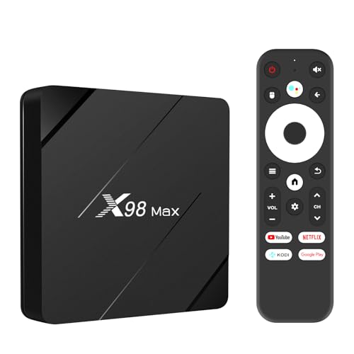 Puersit Android 10.0 TV Box, Allwinner H313 Quad-Core 64bit Quad Core Arm Cortex A53 CPU,2GB RAM 8GB ROM G31 OPenGL 3.2 Unterstützt 2,4GHz WiFi mit 4K UHD und 100M LAN Ethernet Android Box