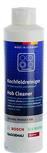 BSH Kochfeldreiniger für Glaskeramik, Induktion und Edelstahl 00311896