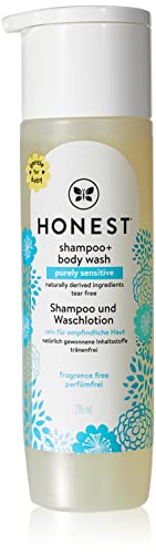 Honest Shampoo und Waschlotion, parfümfrei, rein für empfindliche Haut 295ml