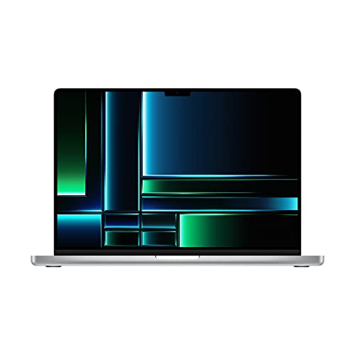 Apple 2023 MacBook Pro Laptop M2 Pro Chip mit 12‑Core CPU und 19‑Core GPU: 16' Liquid Retina XDR Display, 16GB Gemeinsamer Arbeitsspeicher, 1 TB SSD Speicher, beleuchtete Tastatur; Silber