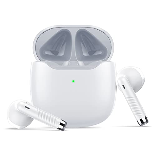 MPWHYL Bluetooth Kopfhörer In Ear, Kopfhörer Kabellos Bluetooth 5.3 mit Mikrofon, HiFi Stereoklang, Mini-Ladebox mit 30 Std Spielzeit, IPX7 wasserdichte Wireless für Beruf & Sport