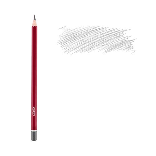 CREATIV DISCOUNT Graphite Stift, 5H, Bleistift zum Zeichnen, 3 Stück