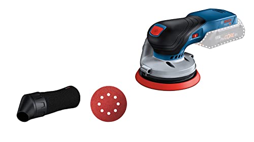 Bosch Professional 18V System Akku Exzenterschleifer GEX 18V-125 (inkl. Schleifteller (125mm), 1x Schleifpapier, Staubbeutel, ohne Akku/ Ladegerät)