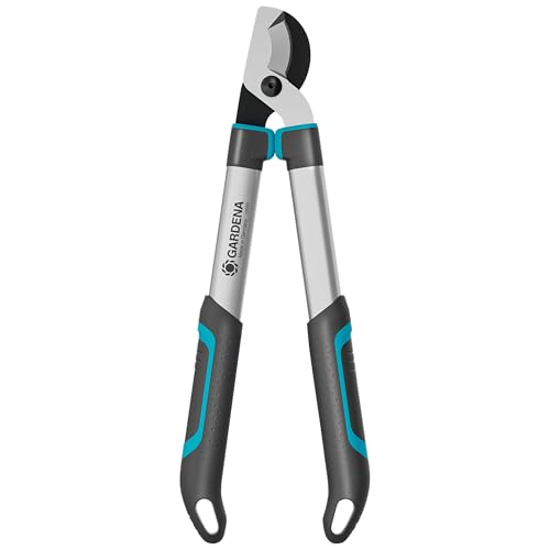 Gardena EasyCut S, Bypass-Astschere für frisches Holz bis 45 mm, präzisionsgeschliffene Klingen, PowerCoating für saubere Schnitte, ergonomisches Design, 900 g leicht (12030-88)