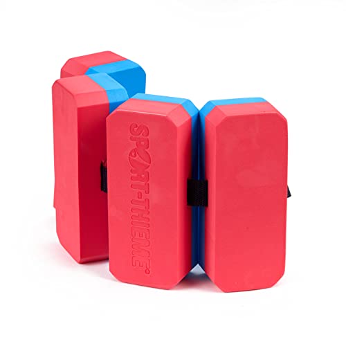 Sport-Thieme Schwimmgürtel | Für Kinder u. Erwachsene | Schwimmhilfe bis 30 kg o. 60 kg | 4- o. 6-teilige Schwimmer | Plastazote | Für Schwimmunterricht und Schwimmschulen