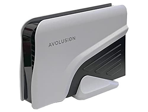 Avolusion PRO-Z Series Externe Gaming-Festplatte für PS5, 8 TB, USB 3.0, Weiß