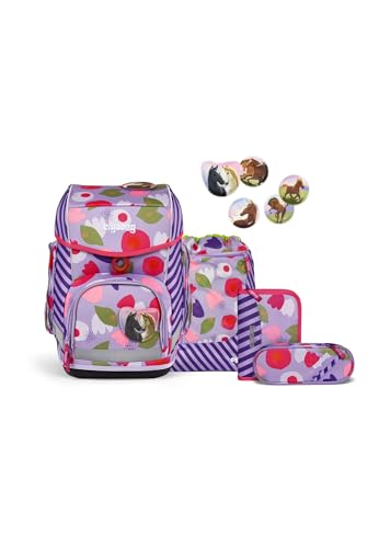 ergobag cubo Set ergonomischer Schulrucksack Klassisch 6-teilig 1. Klasse Grundschule