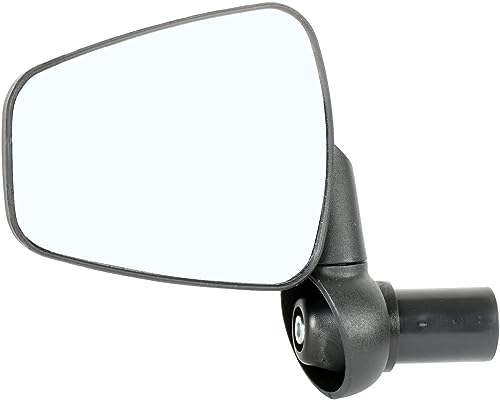 ZEFAL Dooback Rückspiegel am Lenker, verstellbar, Unisex Erwachsene Einheitsgröße Schwarz