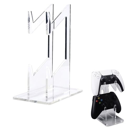 Game Controller Halter, Game Controller Ständer, Kopfhörer Ständer Spiel, Gaming Controller Halter Ständer, Universal Controller Halterung, Acryl Gaming Controller Ständer, Universalhalterung Zubehör