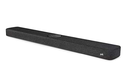 Polk Audio React Heimkino Soundbar mit Alexa Built-in, Amazon Multiroom Music, DTS, Dolby Digital, WLAN, Bluetooth, HDMI ARC, optischer Eingang, Schwarz