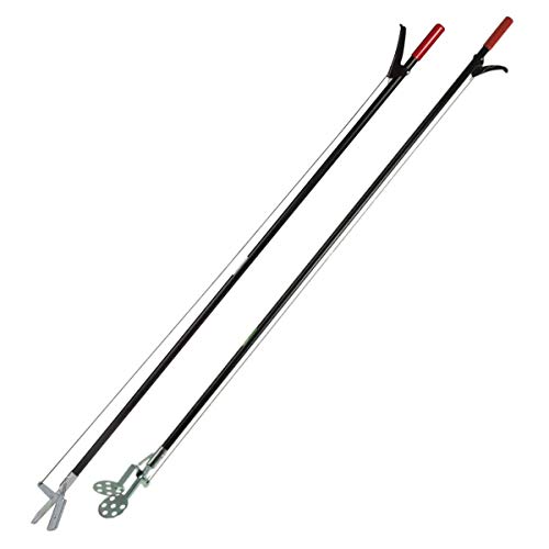Freund-Victoria - Teichpflege-Set: Teichschere 124 cm Bypass & Teichzange 128 cm mit 60 mm Greiftellern