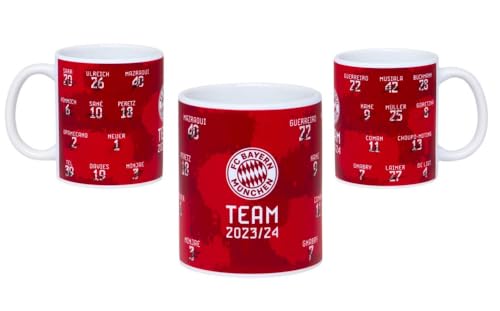 FC Bayern München Tasse Signature 2023-24, Rot