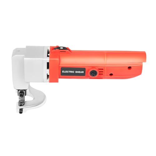 SICHENSH 500W Elektrische Blechschere, Elektrische Mettal Blechschere, 2,5mm Metall-Schere mit 3 Carbon Brushes, Elektroschere Blechschneider für das Schneiden von Metall, 2000rpm