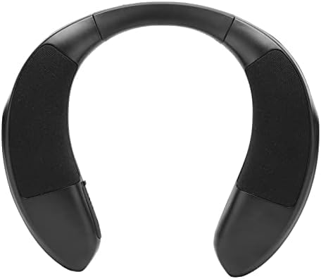 CYSFETENA 3D Stereo Sound Nackenkopfhörer Bluetooth,Tragbarer Kabellose Nackenlautsprecher mit Freisprechfunktion,Ergonomisches Nacken Lautsprecher für Zuhause Outdoor Sport Reisen