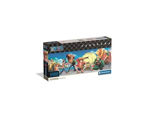 Clementoni Puzzle Panorama One Piece 1000 Stücke, Compact Box - Puzzle für Erwachsene 14-99 Jahre, Geschenk für Mann und Frau, Made in Italy, 37075