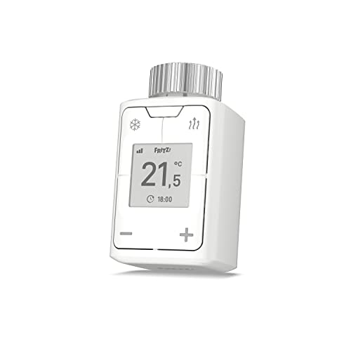 FRITZ!DECT 302 (Intelligenter Heizkörperregler für das Heimnetz, zum Energie sparen, für alle gängigen Heizkörperventile und FRITZ!Box mit DECT-Basis, FRITZ!OS ab Version 6.83)