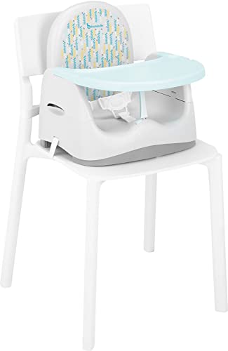 Badabulle Sitzerhöhung Trendy Meal – 3-fach höhenverstellbar 10-14cm, mit abnehmbarem Esstisch