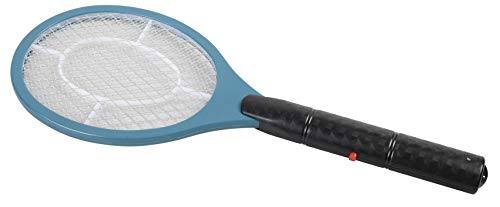 HOME It® Elektrische Fliegenklatsche | Leistungsstarker Fliegenfänger Elektrisch für Mücken, Fliegen & Wespen | 46×17 cm, Batteriebetrieben (2×AA, Nicht enthalten)