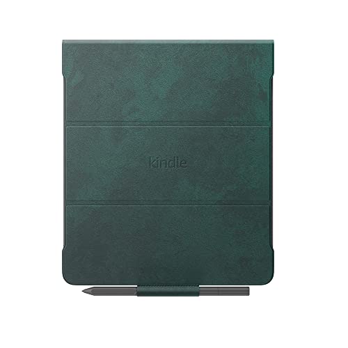 Amazon Kindle Scribe-Premium-Klapphülle mit magnetischer Befestigung | schlankes, leichtes Design |(nur geeignet für Amazon Kindle Scribe), Leder, grün