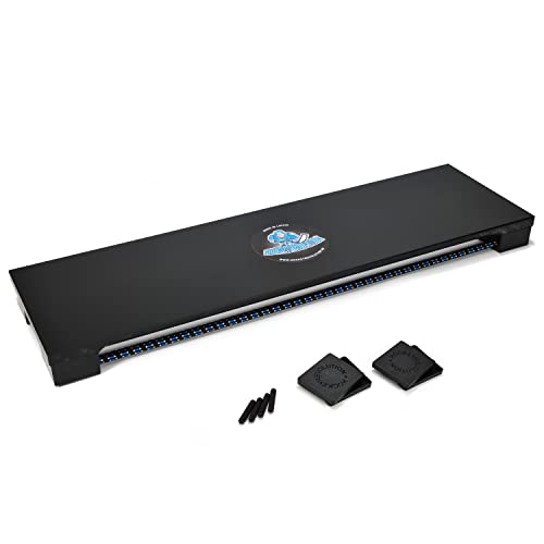 Hockey Revolution My Passer - Extremely Durable Passing Trainer On/Off Ice - Puck Rebounder Equipment for Passing, Shooting Length 31 Inch, Included Mounting Screws, Non-Slip Pads