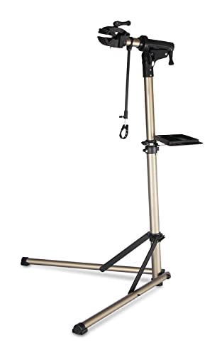 CXWXC Fahrrad Montageständer Aluminium Fahrrad Reparaturständer Klappbar Fahrradmontageständer für E-Bike/ Mountainbikes,Fahrrad Reparatur mit Magnetischer und 360°Drehbare Kopf