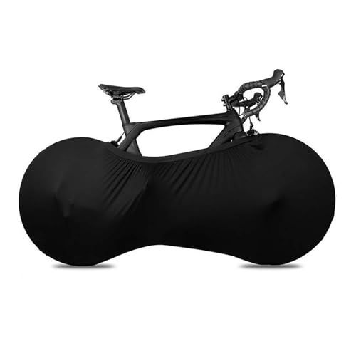 Barlone Schwarz Fahrradabdeckung, Waschbar Fahrradschutz, Fahrrad Abdeckung, Fahrradgarage Innenbereich Staubdicht Fahrradschutzhülle, Fahrradhülle für Fahrräder Mountainbike