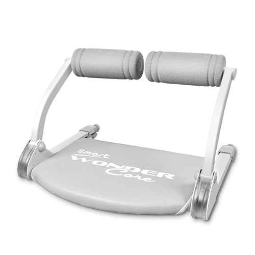 WONDER CORE SMART Bauchtrainer, Abnehmen, Kraftsport -6-in-1 Sportgerät für Zuhause, Fitnessgerät für Zuhause - Bauchmuskeltrainer Elektrisch für Home Gym - Ideal für Zuhause, Büro und Fitnessstudio
