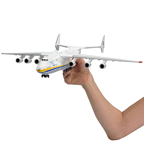 ANTSIR Antonov An-225 Maßstab 1/200 Harz Flugzeug Modell Spielzeug - 43,2 cm Ukraine Painted Mriya Transporter Display Modell Flugzeug für Sammlung