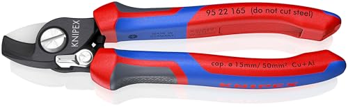 KNIPEX Kabelschere mit Öffnungsfeder (165 mm) 95 22 165