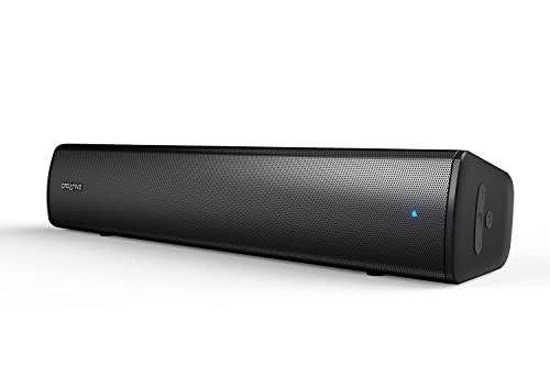 CREATIVE Stage Air V2 Kompakte USB- unter dem Monitor Soundbar für PC, mit Bluetooth 5.3, Dual-Driver und Passivstrahler, bis zu 6 Stunden Spielzeit, Kompatibel PS5 and Switch, MF8395