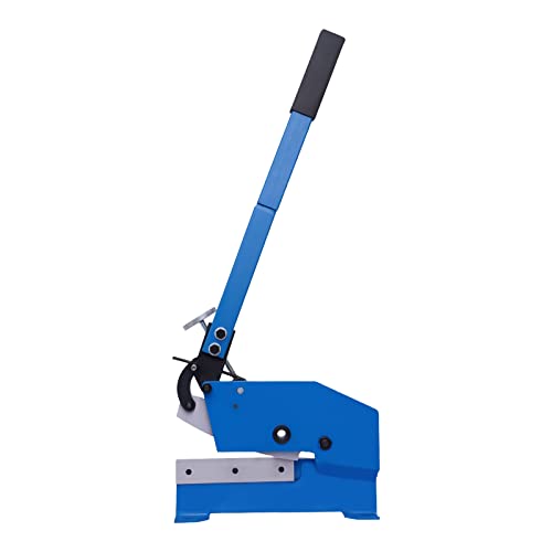 Handhebelschere Hebelschere 200mm Blechschere Schlagschere Metallschere Handhebelschere Manuell für Schneidet Stahlblech, Flachstahl und Stabstahl (200mm)