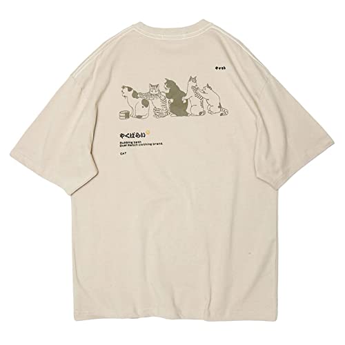 Aelfric Eden Unisex Oversize Graphic Shirts T-Shirts Frauen Print Harajuku T-Shirts Herren Loose Casual Hip-Hop Sommer Top