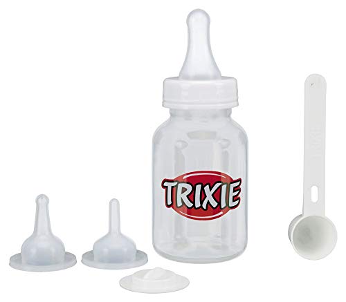 Trixie 24210 Saugflaschen-Set, 120 ml, transparent/weiß