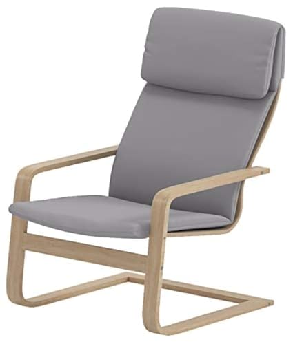 Custom Slipcover Replacement Nur abdecken! Sessel ist Nicht im Lieferumfang enthalten! Der Pello Ersatzbezug Stuhlbezug ist speziell für den Bezug IKEA Pello Chair gefertigt (Hellgrau)