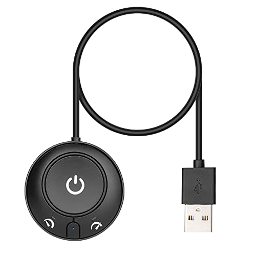 Rii Mouse Jiggler Nicht Nachweisbar, USB Maus Jiggler mit EIN/AUS-Schalter, Treiberfreie Computer Mausbeweger, Auswahl mit Zwei Geschwindigkeiten - Schwarz