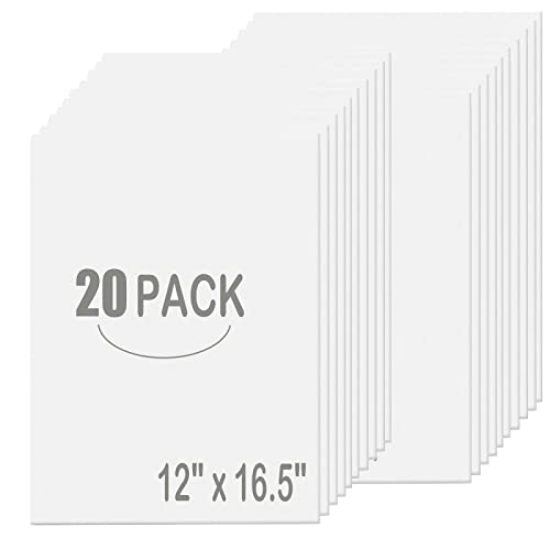 20 Stück A3 weiße Schaumstoffplatten, 297 mm x 420 mm, 5 mm dicker Schaumstoffkern, Backbrett für Projekte, Styropormatte, Poster, Schaumstoffplatten für Kunst, Präsentation, Hochzeit, Schulprojekte