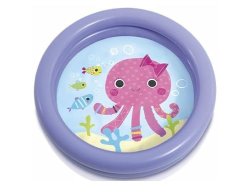 Intex 59409NP - My First Pool, 2-Ring, farblich sortiert (Grün, Lila, Gelb), Einheitsgröße