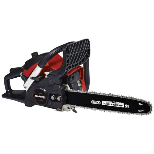 Einhell Benzin-Kettensäge GC-PC 1335/1 I (OREGON-Qualitätsschwert und –kette, Auto-Choke und Primer, digitale Zündung, Antivibration, Rückschlagschutz mit Sofort-Kettenbremse)
