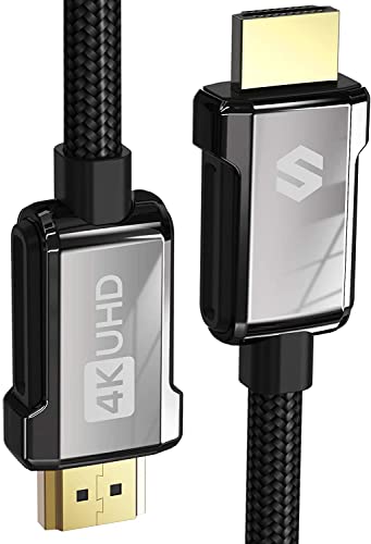 Silkland HDMI Kabel 3meter, High Speed 4K HDMI 2.0 Kabel 18Gbps, ARC, 4K HDR, 3D, 2K, 1080P, Ethernet, Geflochtenes HDMI Kabel 4K aus Zinklegierung, Kompatibel mit HDTV, Monitor, PS4/PS5, Projektor