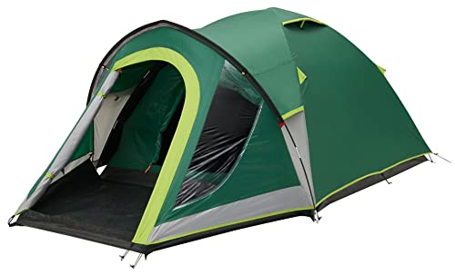 Coleman Kobuk Valley 4+ Kuppelzelt, leichtes 4 Personen Igluzelt mit großer verdunkelter Schlafkabine, 4 Mann Campingzelt mit Vorzelt, 100% Wasserdicht WS 4.500