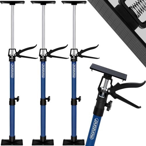 DEUBA® Türspanner im 3er Set stufenlos höhenverstellbar 50-115cm bis 45° Türfutterstrebe Türzarge Zargenspanner