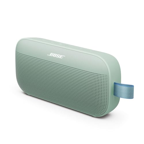 Bose SoundLink Flex Tragbarer Bluetooth Lautsprecher (2. Gen.), Outdoor Lautsprecher, wasserdicht und staubdicht, mit naturgetreuem Klang, bis zu 12 Stunden Akkulaufzeit, Alpine Sage - Limited Edition