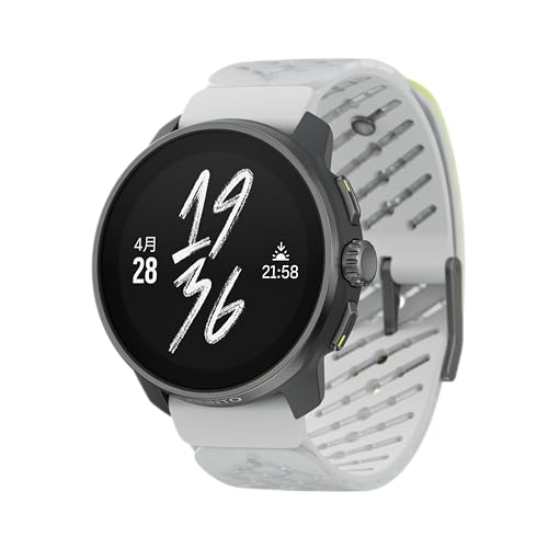 SUUNTO Race S Laufuhr mit AMOLED Touchscreen, Zweifrequenz GPS Sportuhr, Krone & Tastenbedienung, HRV & Schlafverfolgung, KI-basierter Trainingsplan, Kostenlose Offline-Karten, 50m Wasserdicht