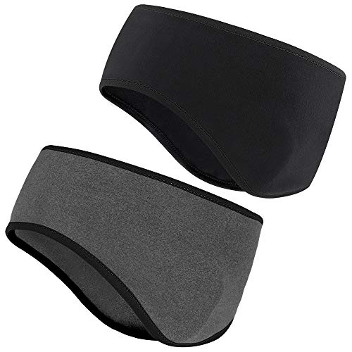 HASAGEI Stirnband Winter Headband Kopf Band Sport Bandana Ear Warmers Sport Ohrenschützer Thermal Stirnbänder elastisch für Damen und Herren zum Joggen Laufen Wandern Radfahren und Motorradfahren